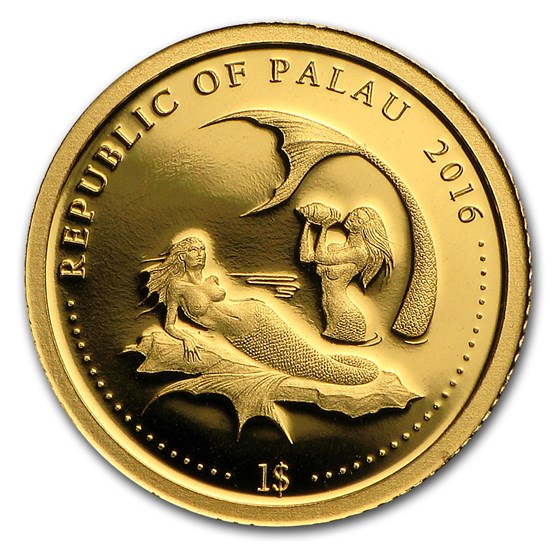 2016 Palau 1/2 gram Gold Marine Life Protection Coral Hind 2016 Palau 1/2 gram Gold Marine Life Protection Coral Hind